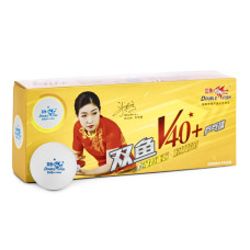 Double Fish V40+ 1* balls, 10 pcs.