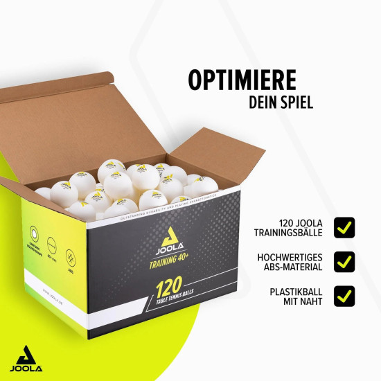 Joola table tennis ball training 40+