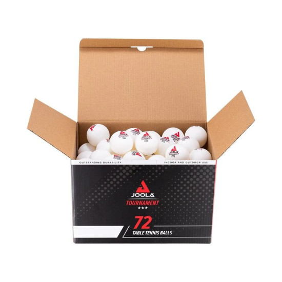 JOOLA Table Tennis Balls Tournament 3*, 72 pcs.
