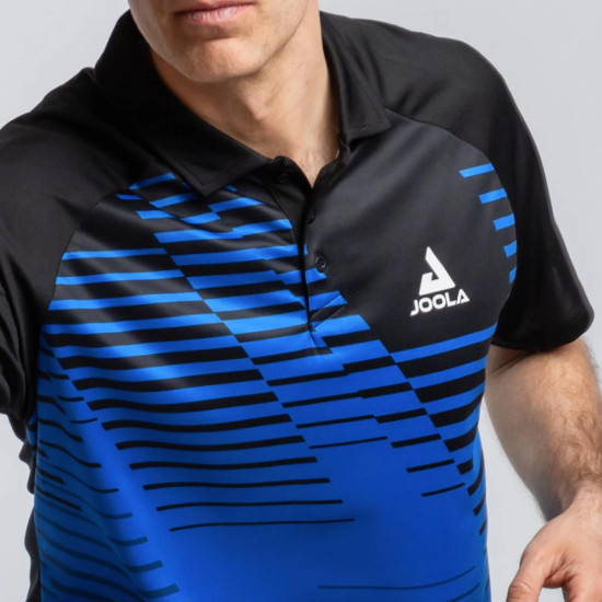 T-Shirt Joola Zephir Polo black/blue