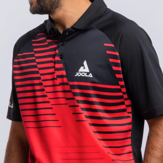 T-Shirt Joola Zephir Polo black/red