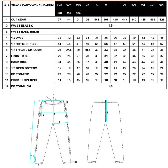 Pants Joola Synergy black