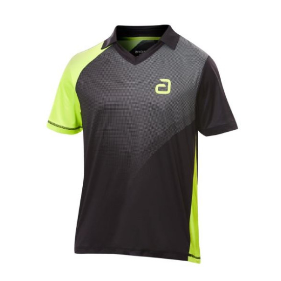 Shirt andro Campell black/yellow