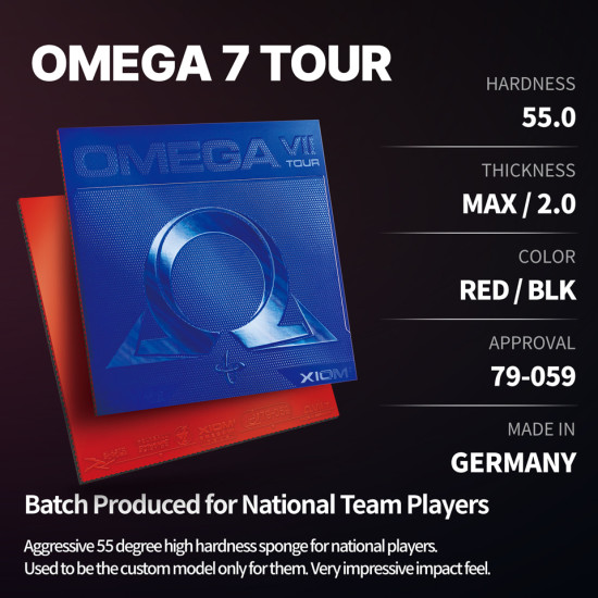 XIOM Omega VII Tour