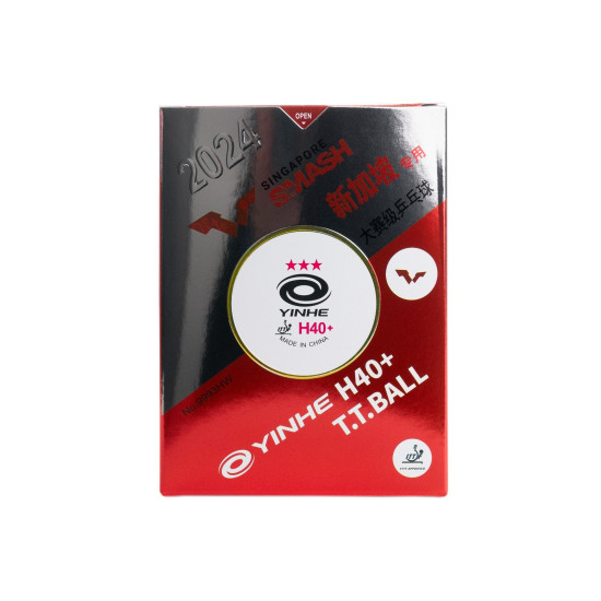 Yinhe balls 40+ 3*** WTT ITTF, 6 pcs.